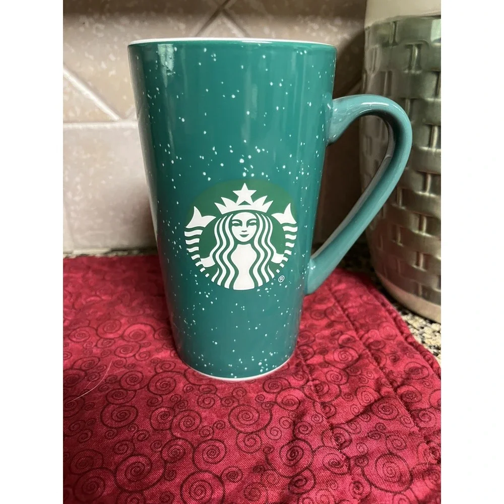 Starbucks Mug Starbucks Christmas Tall Mug Snow Falling